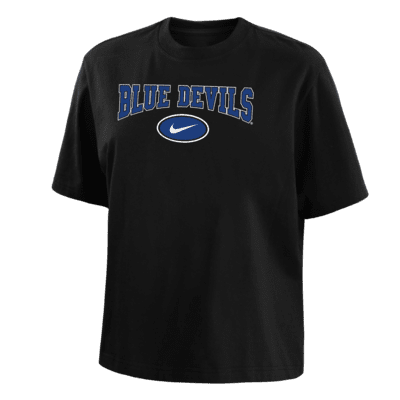 売れ筋商品|||ゲームデイ Tシャツ トップス レディース Women's White Duke Blue Devils Slogan Boxy Fit Cropped T-Shirt White Women's Gameday Couture White Duke Blue Devils Claim To Fame